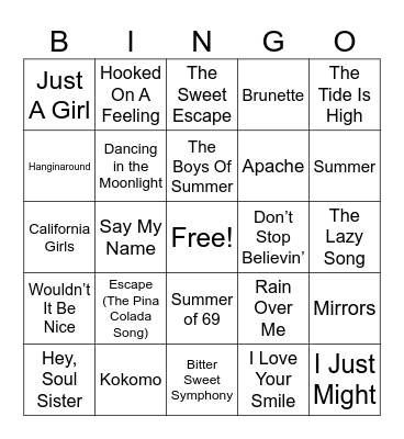 63 MB Round 1 Bingo Card