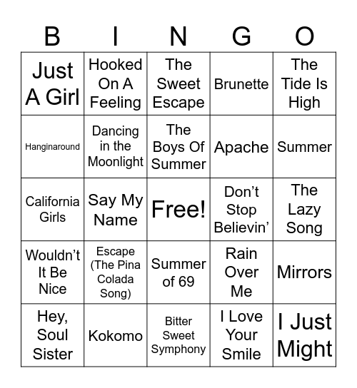 63 MB Round 1 Bingo Card