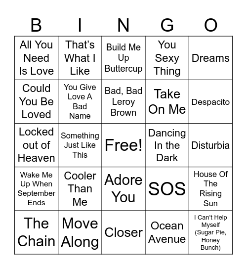 63 MB Round 4 Bingo Card