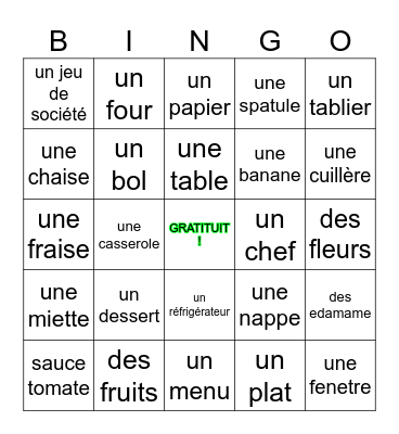 Bluey "Pavlova" Bingo Card