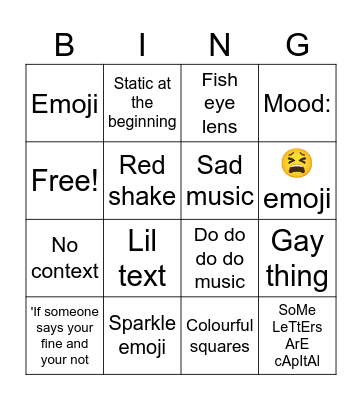 Marvel cast on crack Bingo Card