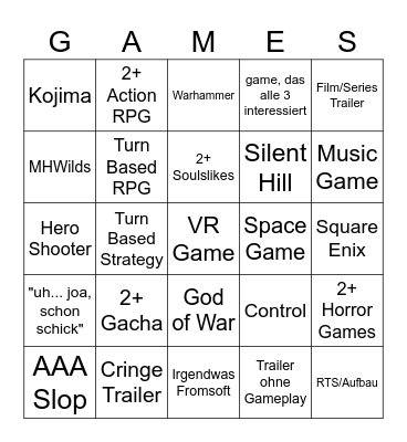 SUMMER Bingo Card