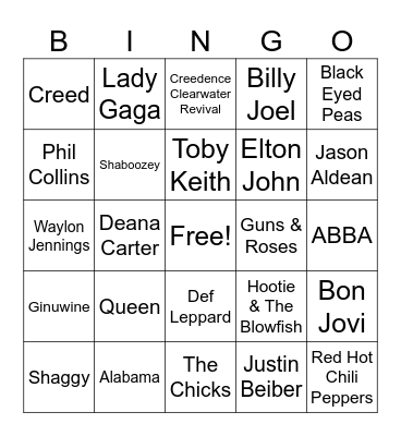 BWR Camper Crawl 2026 Bingo Card