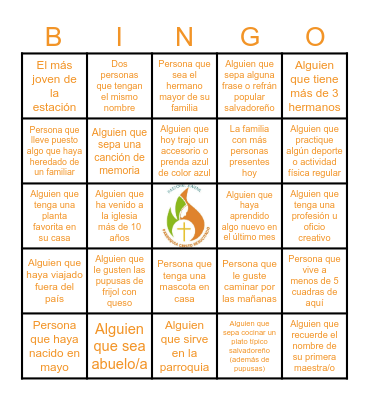 Bingo Parroquial Bingo Card