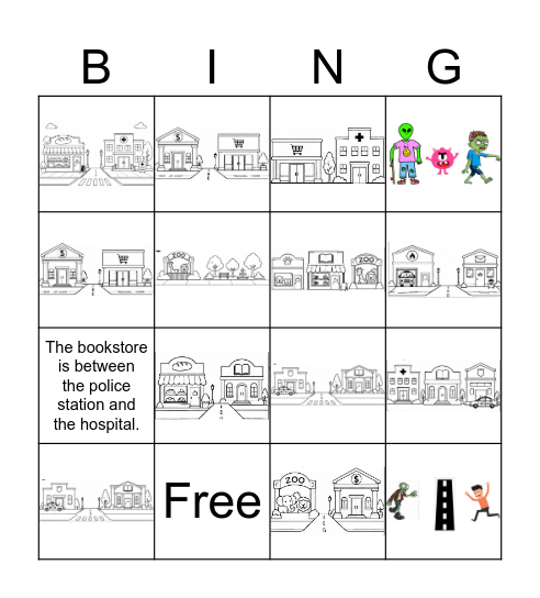 Where is this place? Bingo Card