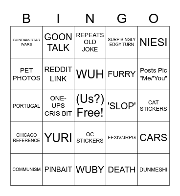 MINA BITS OF THE DAY Bingo Card