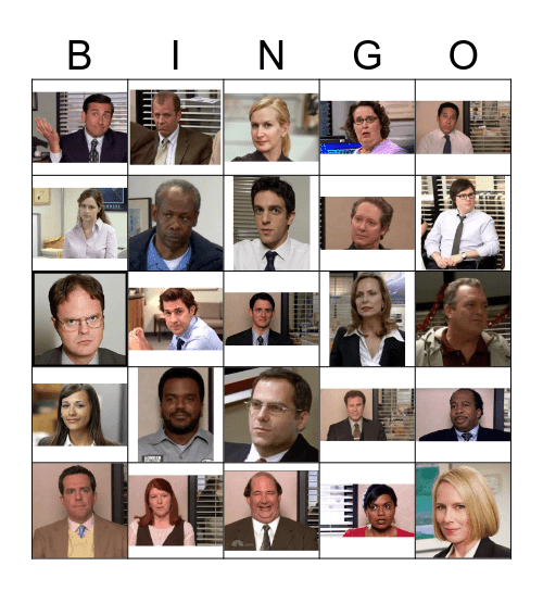 The Office Bingo Card