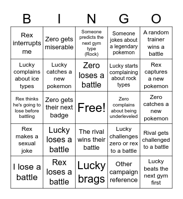 How predictable are my freinds? -answer? very. Bingo Card