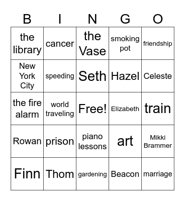 Good Joy Bad Joy Bingo Card