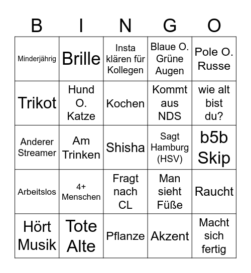 Ome Bingo v2 Bingo Card