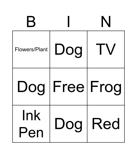 Virtual Office Bingo Card