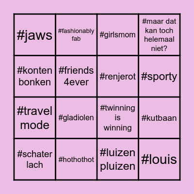 LOTTE BINGO BATTLE Bingo Card