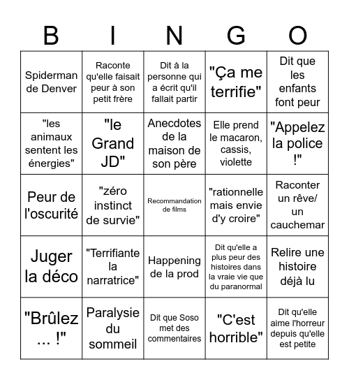 Flippe & GoSleep Bingo Card