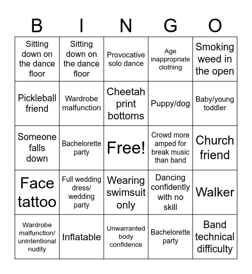 Sea Witch Bingo Card