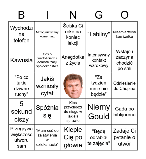 PAWŁOWE Bingo Card