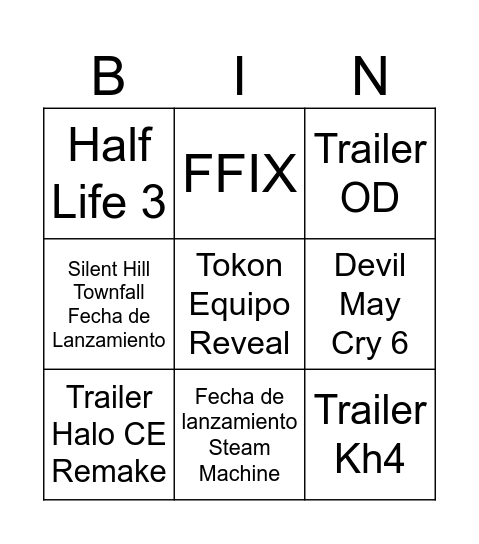Bingo Conferencias 2026 Miguel Bingo Card