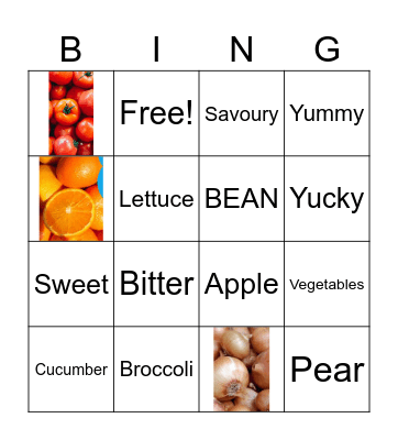 Funville u7 Bingo Card