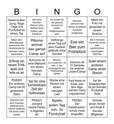 Hurricane 2026 Bingo Card
