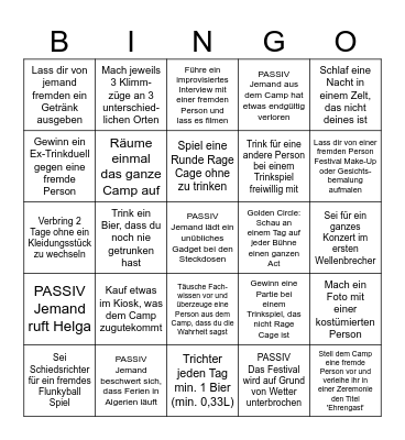 Hurricane 2026 Bingo Card