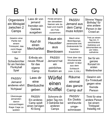 Hurricane 2026 Bingo Card