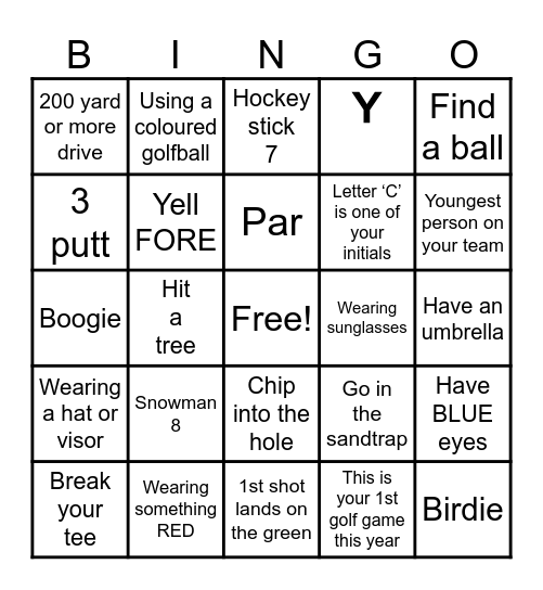 KAUFMAN  KLASSIC Bingo Card