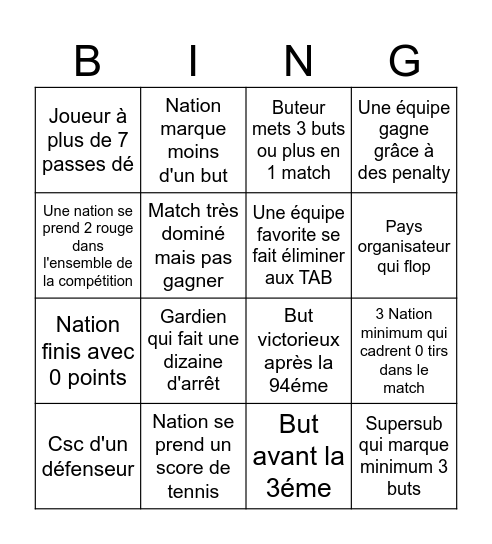 BINGO CDM 2026 Bingo Card