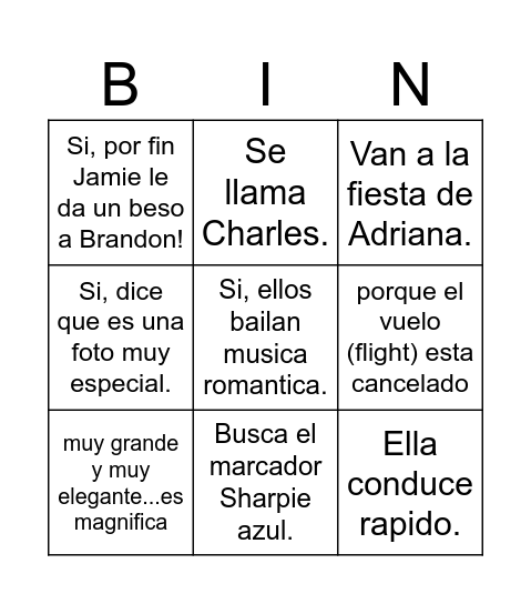 Houdini 9  Una foto especial Bingo Card