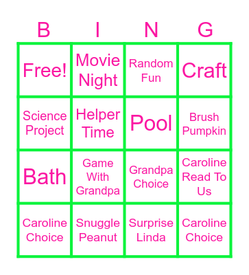 Last Day Of School Bingo Card