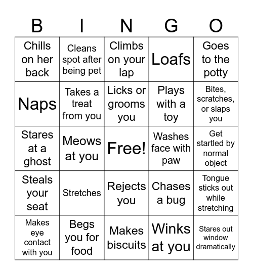 Merope Bingo Card