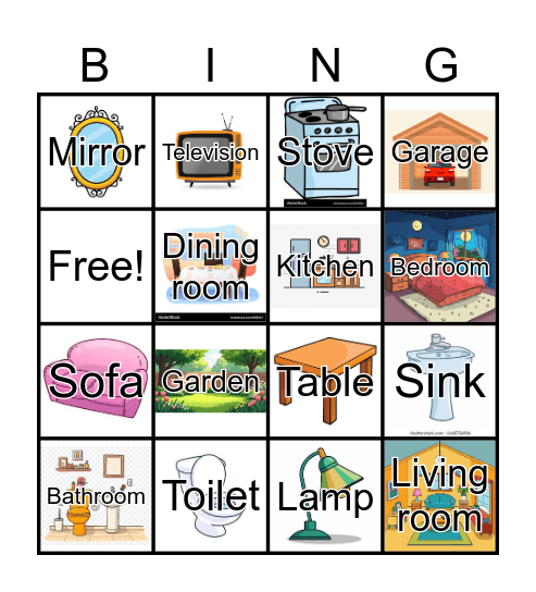 Unit 2 Vocabulary Bingo Card