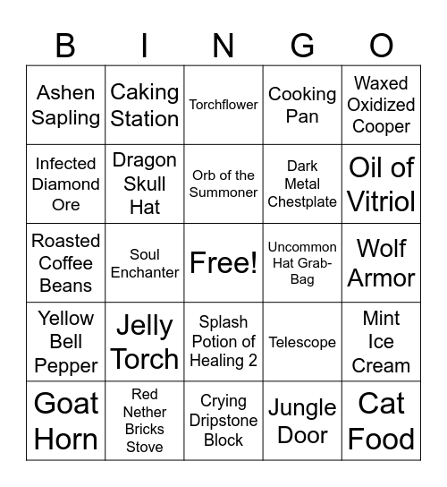 Magic West Bingo! Bingo Card