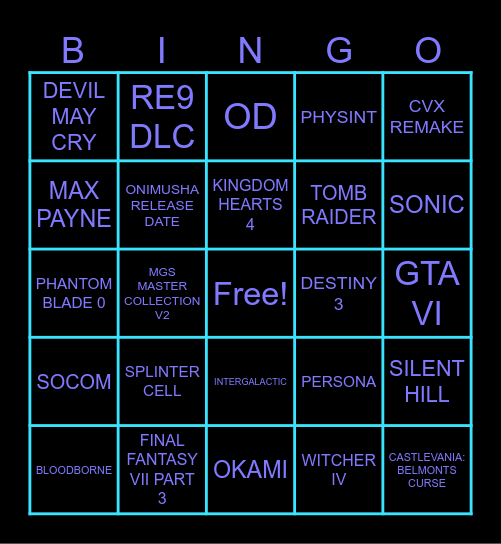 KATKREW STATE OF PLAY 2026 Bingo Card