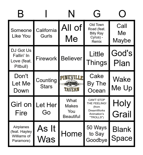 2010s-2020's Bingo Card