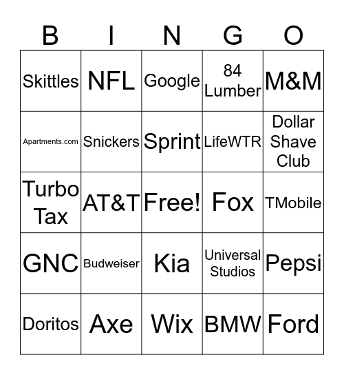 LaVista Keno Bingo Card