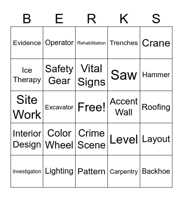 BCTC Bingo Card