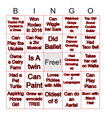 USD WBB BINGO Card