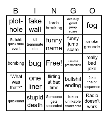 HOA bingo Card