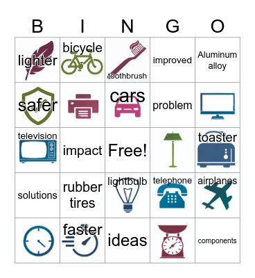 Innovations Bingo Card
