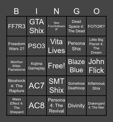 The Summer Scandal of 2026 Bingo Card