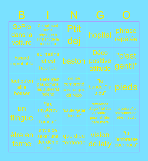 #LMA v6 Bingo Card
