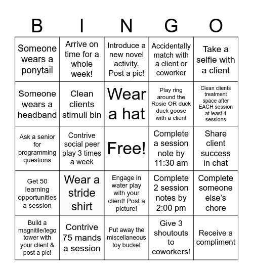 June Bingo 🌸 Bingo Card
