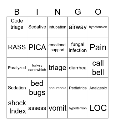 RSI BINGO Card