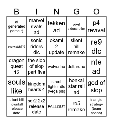 state of gay Bingo Card