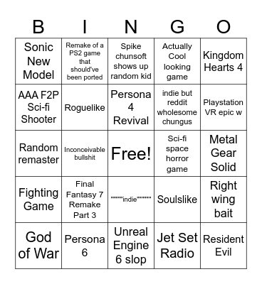 Meet Potential Presentation! Bingo Card
