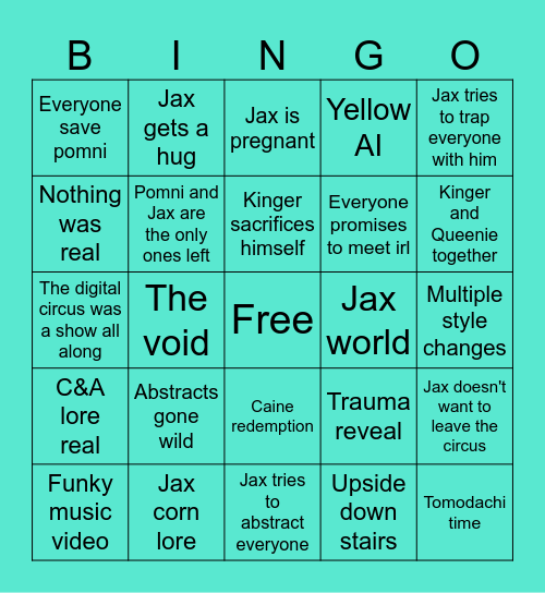 Ayo Bingo Card