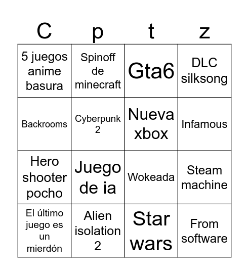 summer fest Bingo Card