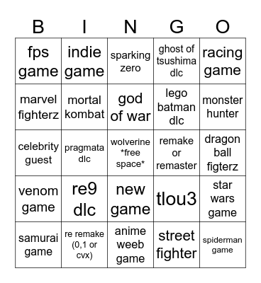 6/2/26 state of play Bingo Card