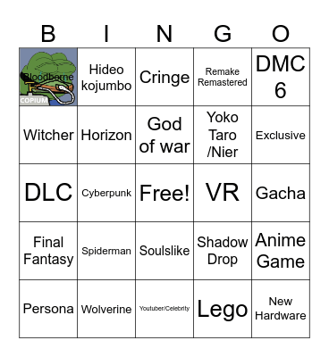 State of Play Bingo Card