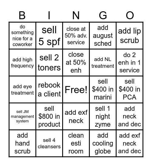 ESTI BINGO Card