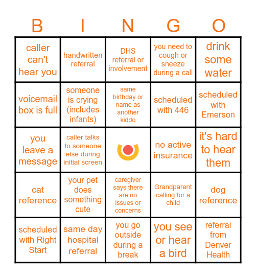 The Very LAST C&F Access Bingo! Bingo Card